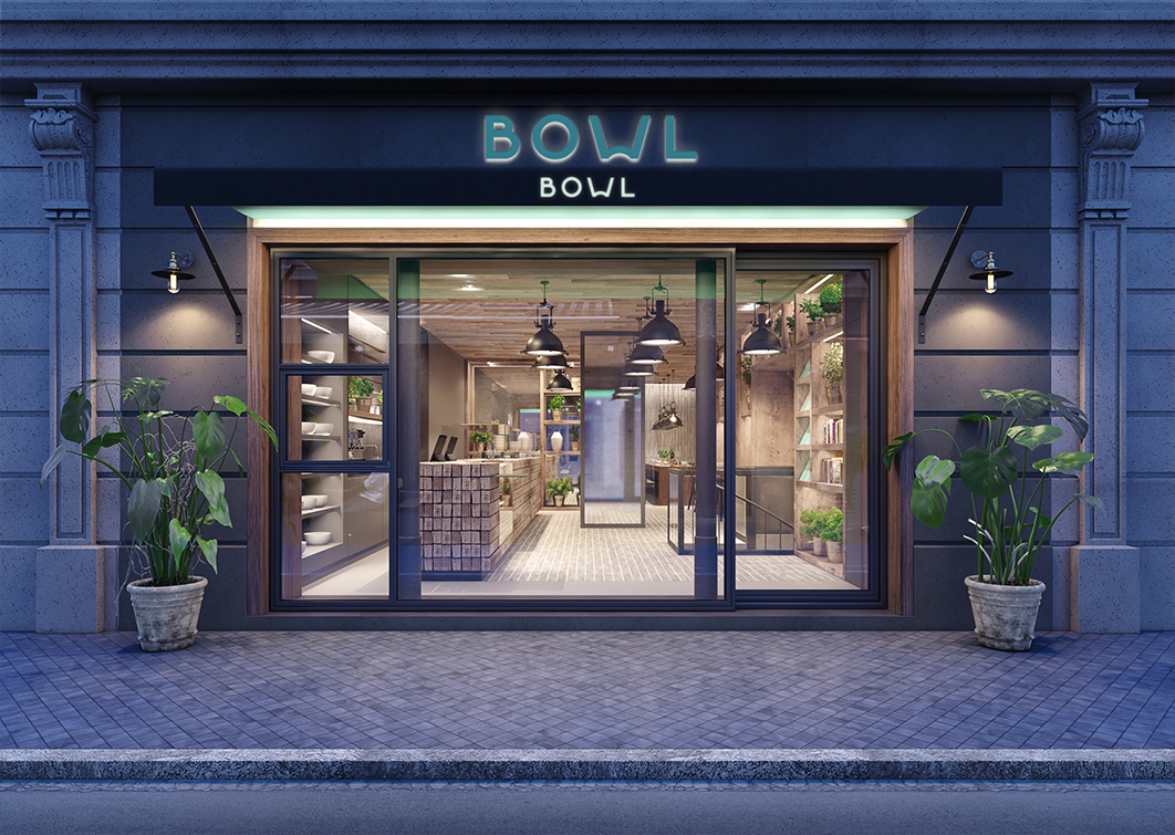 Luv Studio Luxury Architects Paris Bowl Restaurant SQR 01 