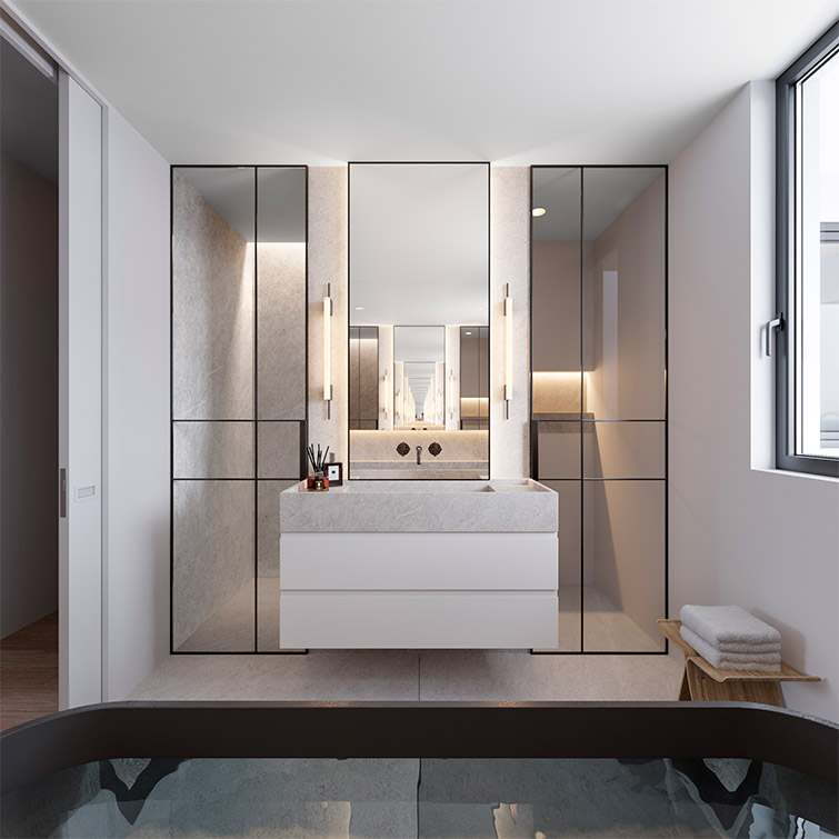 Luv studio luxury architects madrid almagro apartment SLD 01 - Zurbano Apartment 