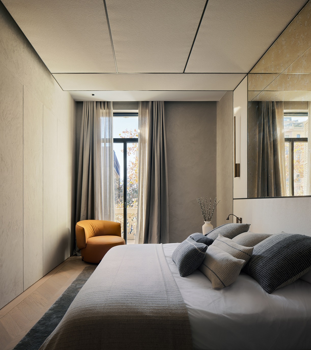 Paseo de Gracia Apartment LUV Studio Pol Viladoms Master Bedroom 1 - LUV Studio - Arquitectura y diseño - Barcelona