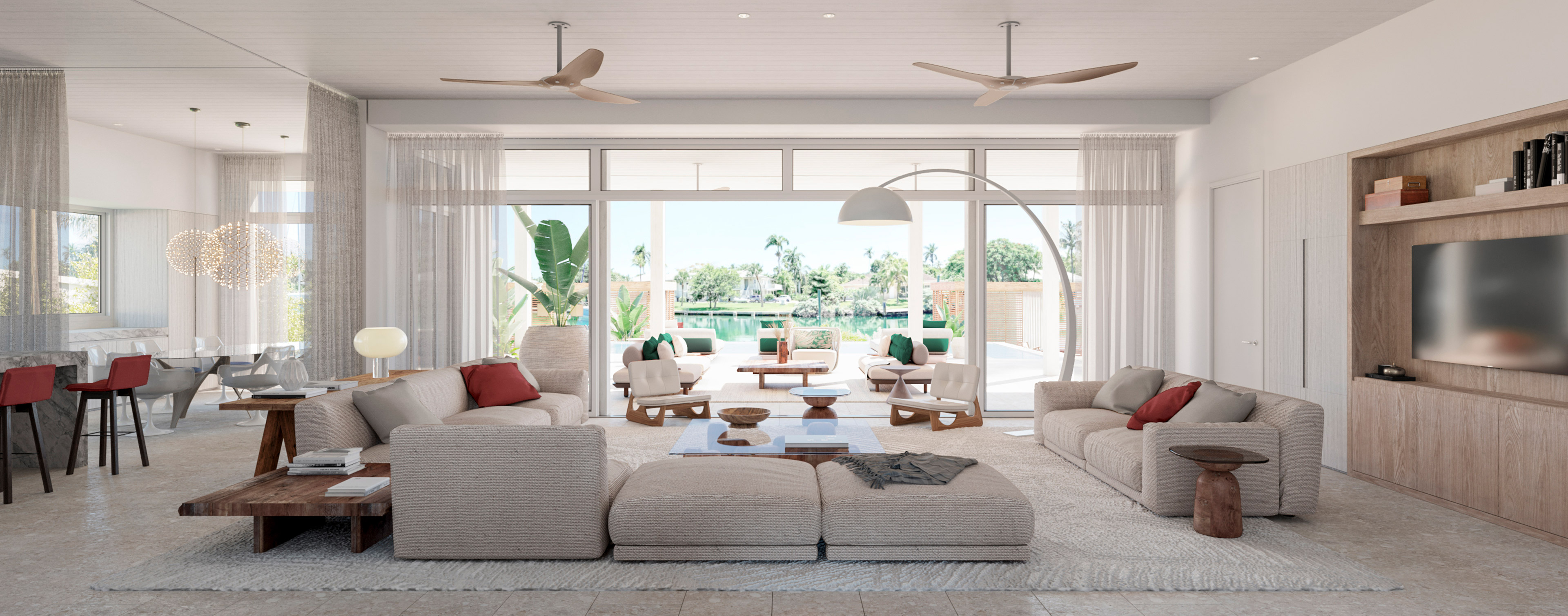 luv studio luxury architects bahamas lyford cay villa IMG 02 - Lyford Cay Villa