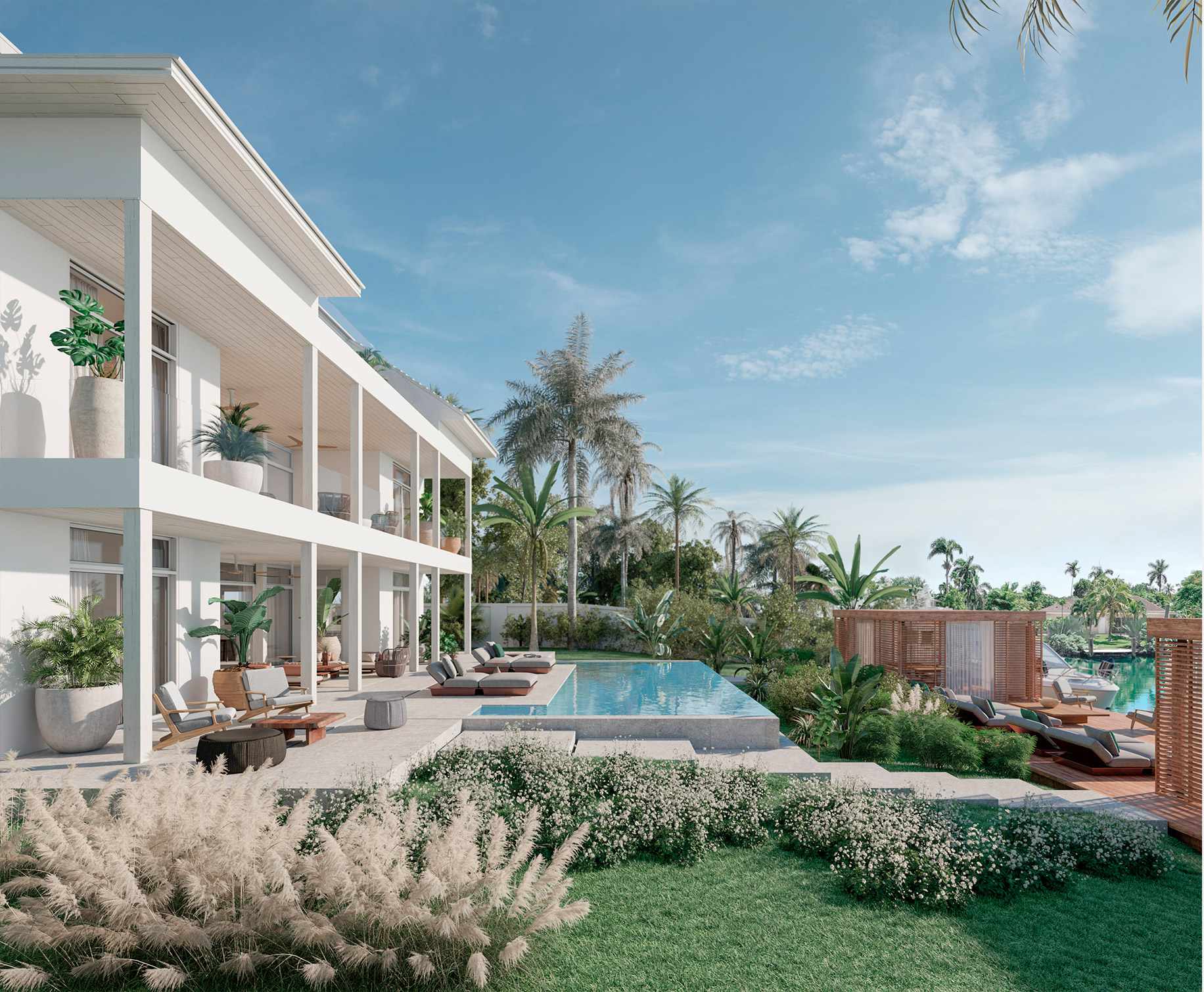 luv studio luxury architects bahamas lyford cay villa IMG 03a - LUV Studio - Arquitectura y diseño - Barcelona