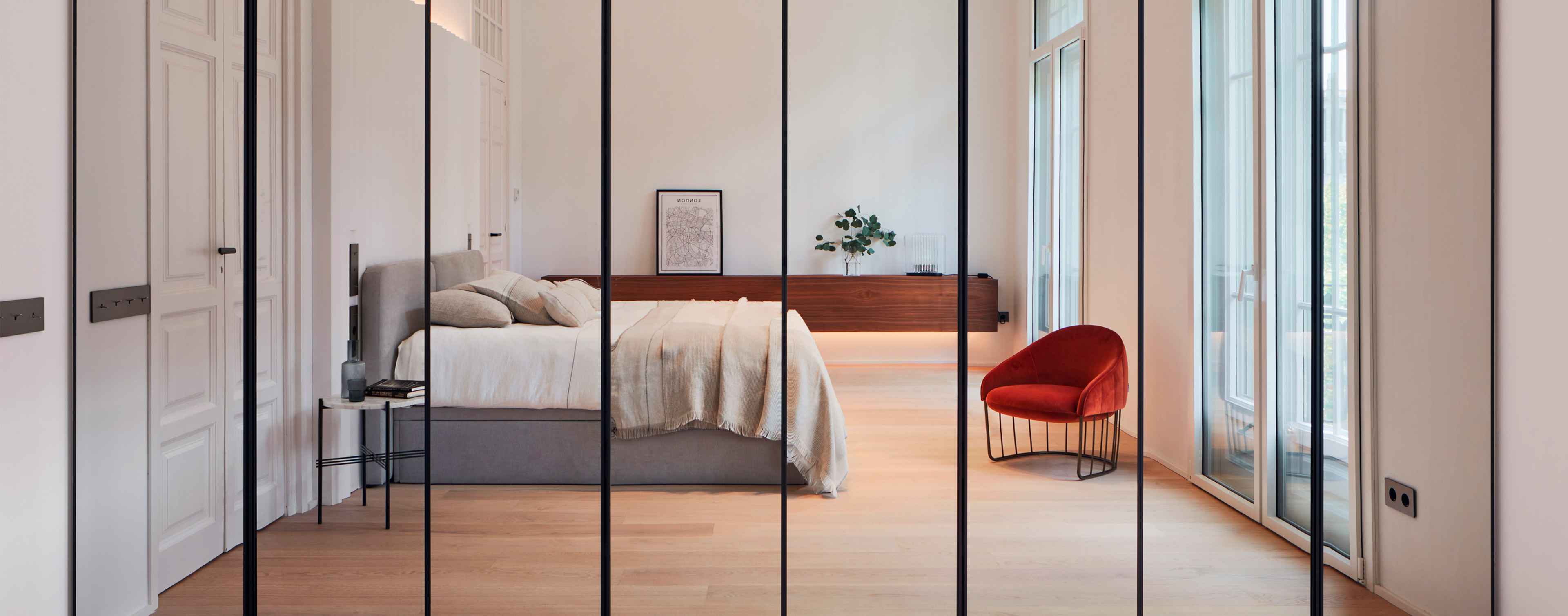 luv studio luxury architects barcelona diagonal apartment IMG 02 - LUV Studio - Architecture & Design - Barcelona