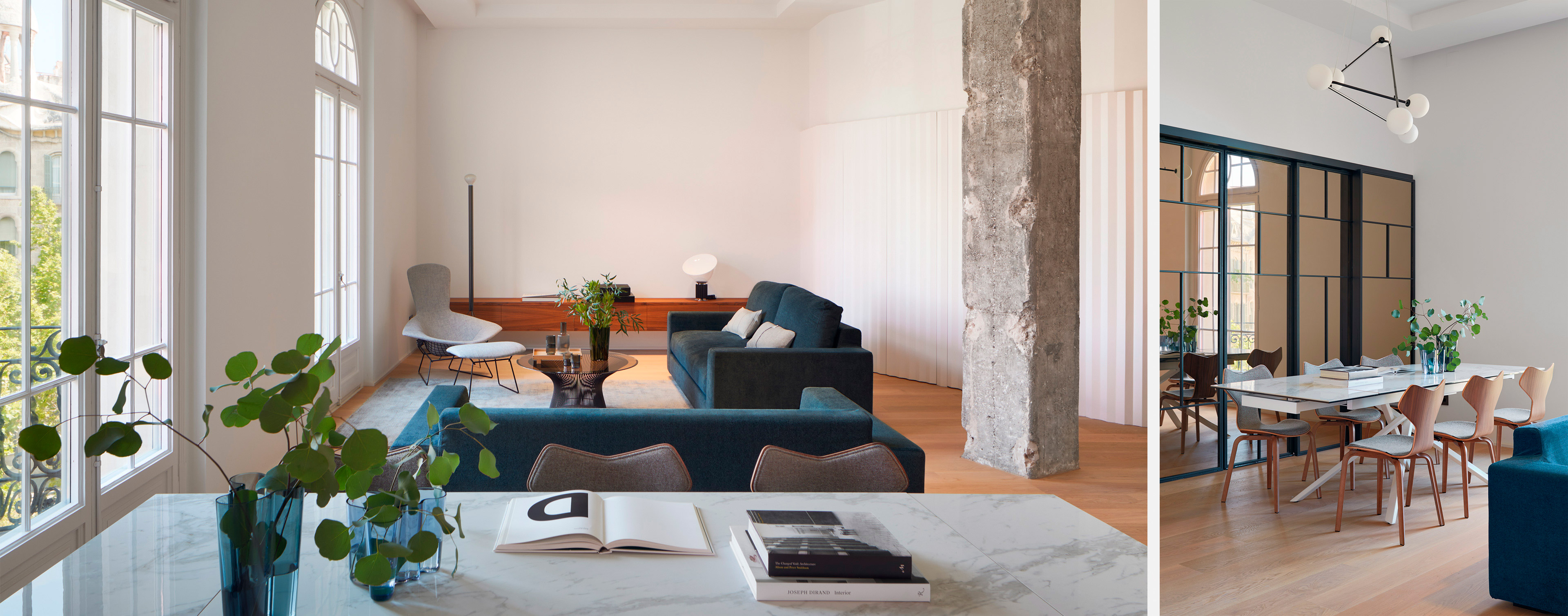 luv studio luxury architects barcelona diagonal apartment IMG 03 - Diagonal Apartment 