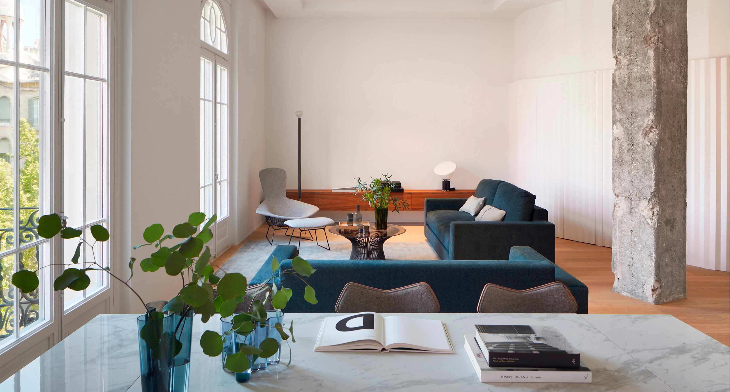 luv studio luxury architects barcelona diagonal apartment IMG 03a - LUV Studio - Architecture et design - Barcelone
