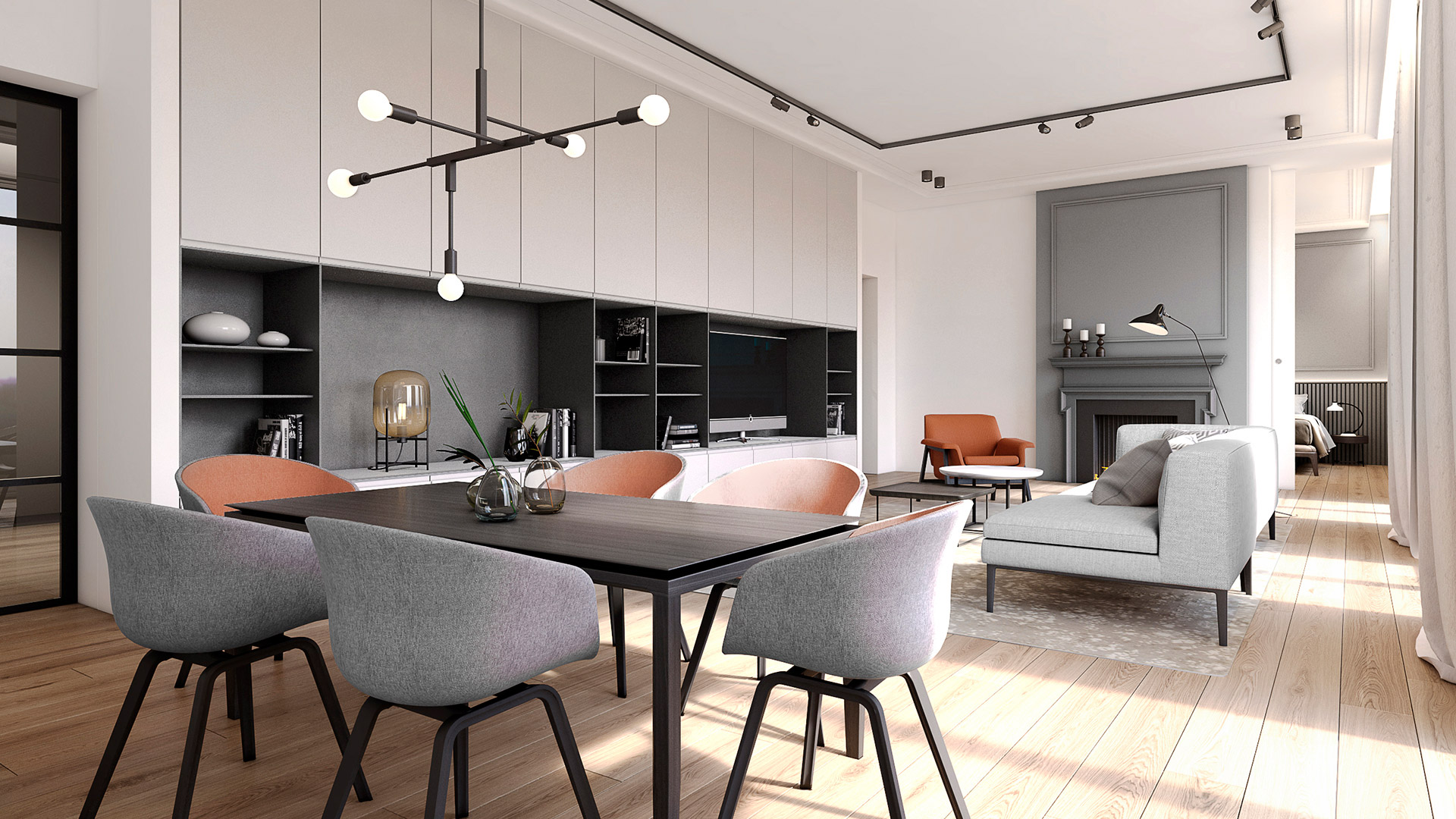 luv studio luxury architects barcelona diagonal principal apartment header - LUV Studio - Architecture & Design - Barcelona