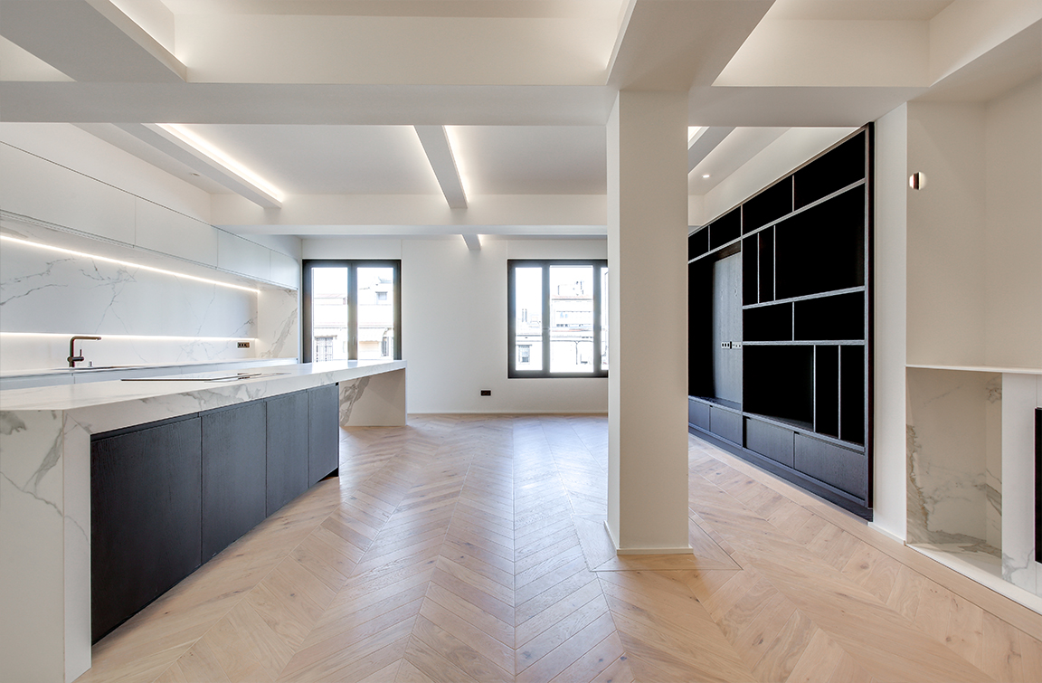 luv studio luxury architects barcelona diputacio apartment SLD E01 1 - LUV Studio - Architecture et design - Barcelone
