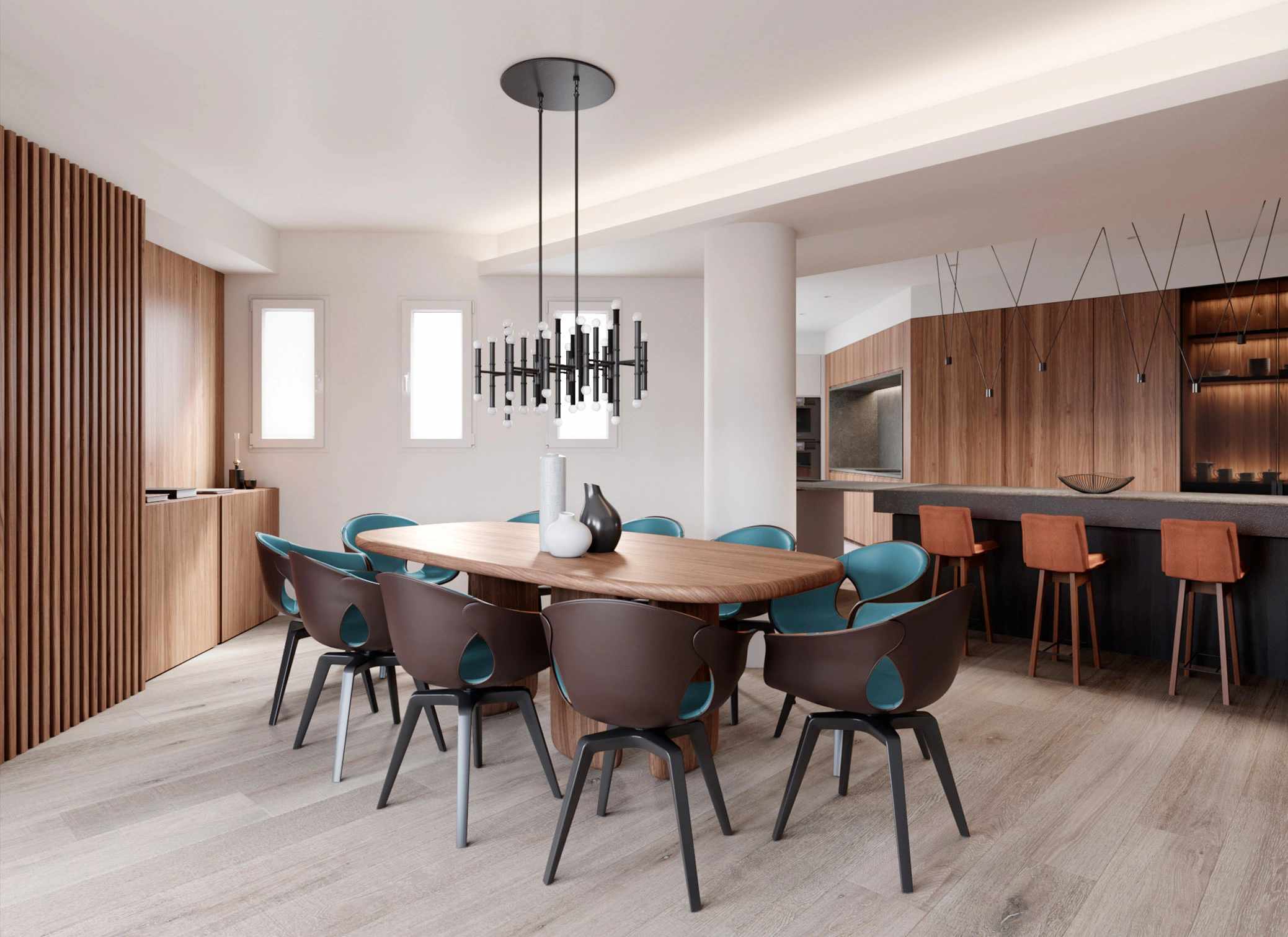 luv studio luxury architects barcelona mallorca penthouse apartment IMG 01.a - LUV Studio - Architecture & Design - Barcelona