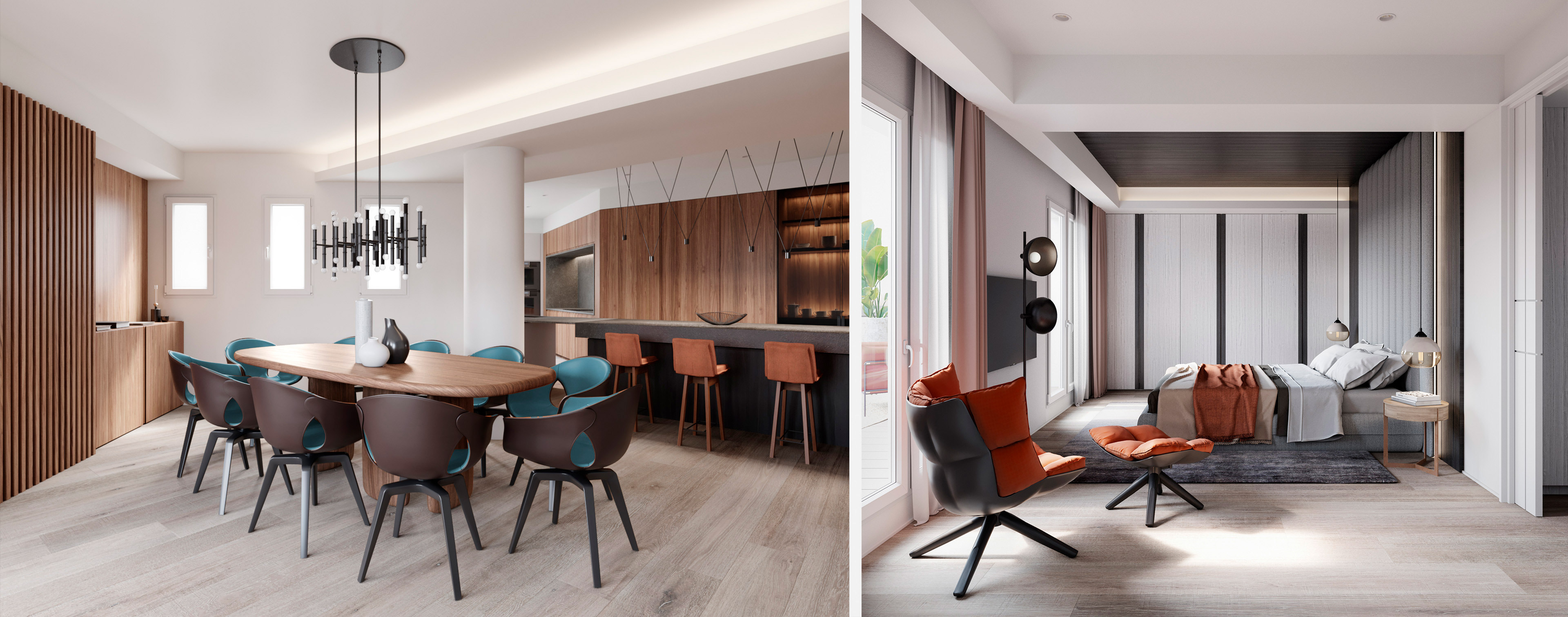luv studio luxury architects barcelona mallorca penthouse apartment IMG 01 - Mallorca Penthouse