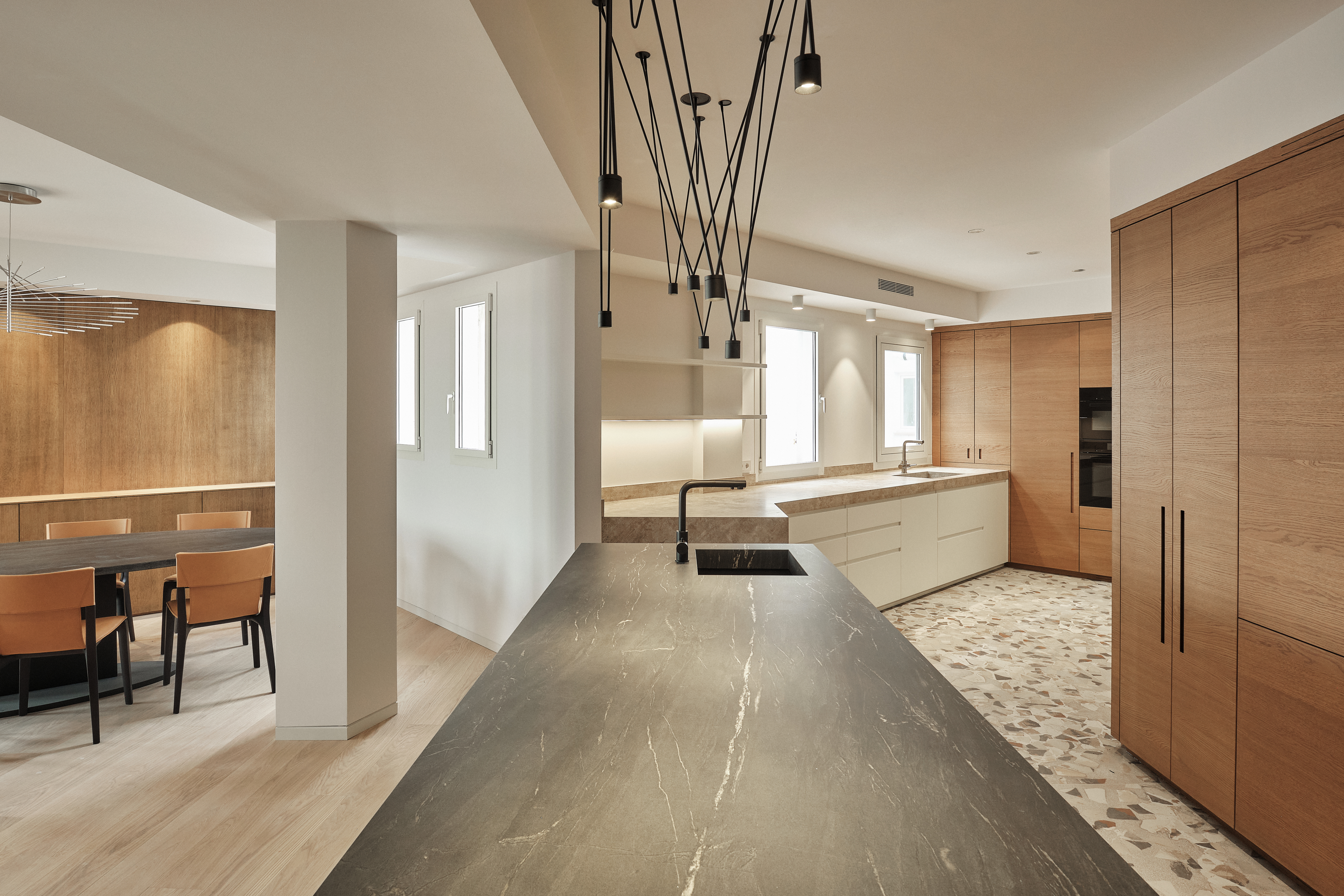 luv studio luxury architects barcelona mallorca penthouse apartment IMG 09 - LUV Studio - Arquitectura y diseño - Barcelona