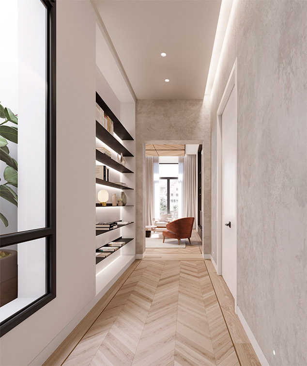 luv studio luxury architects barcelona paseo de gracia 1st apartment SLD 01 - PG de Gràcia 