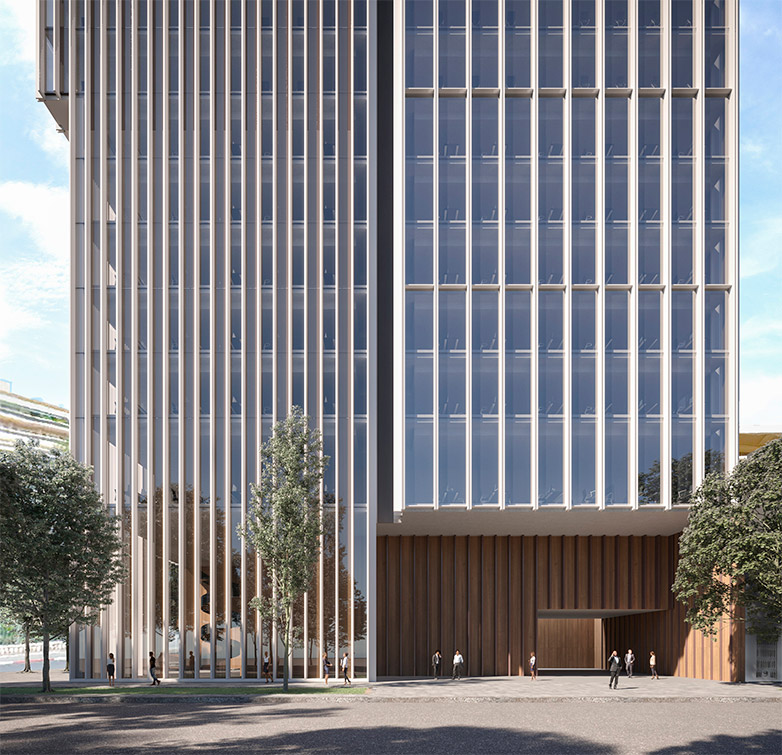 luv studio luxury architects dakkar the one tower building SQR 02 - Energy Tower