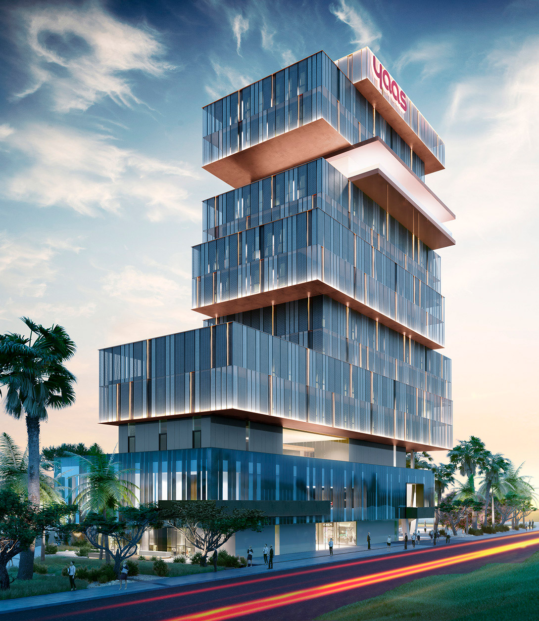 luv studio luxury architects dakkar yaas tower hotel building SQR 04 - LUV Studio - Arquitectura y diseño - Barcelona