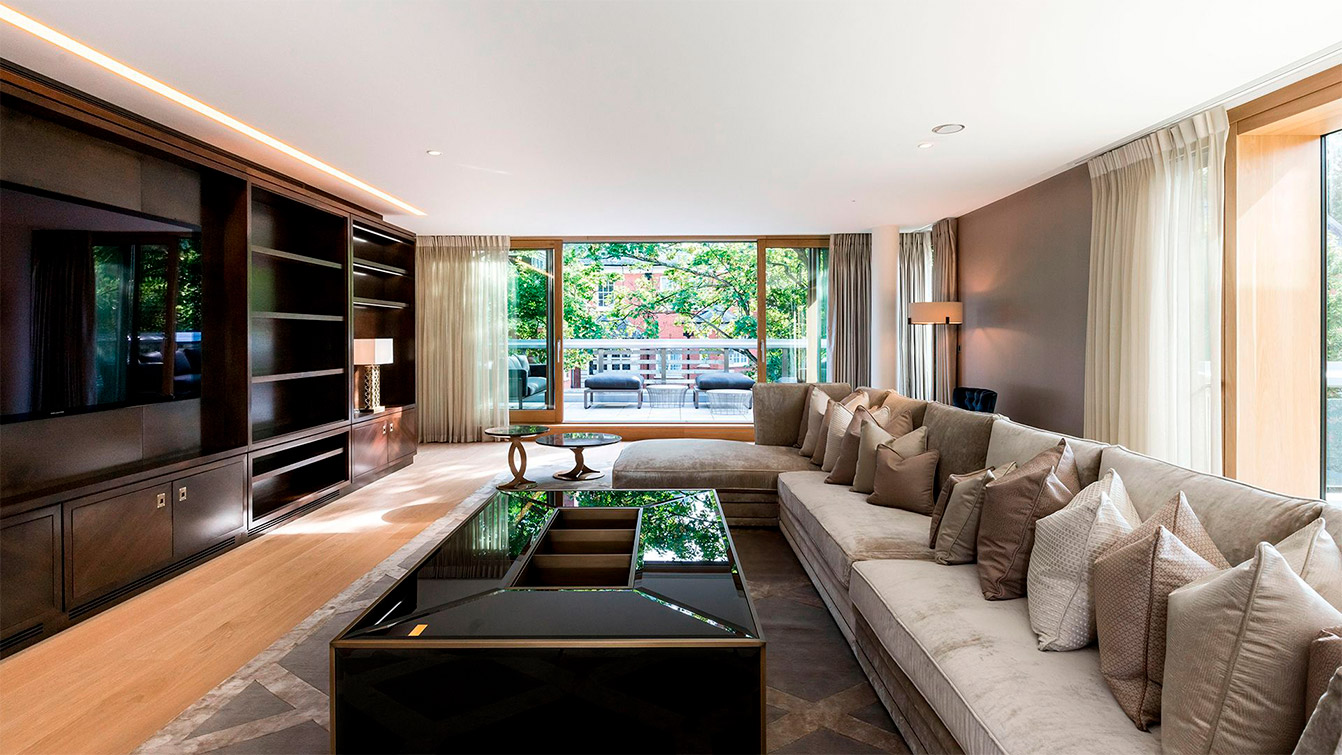 luv studio luxury architects london kensington apartment SQR 01 - LUV Studio - Architecture et design - Barcelone