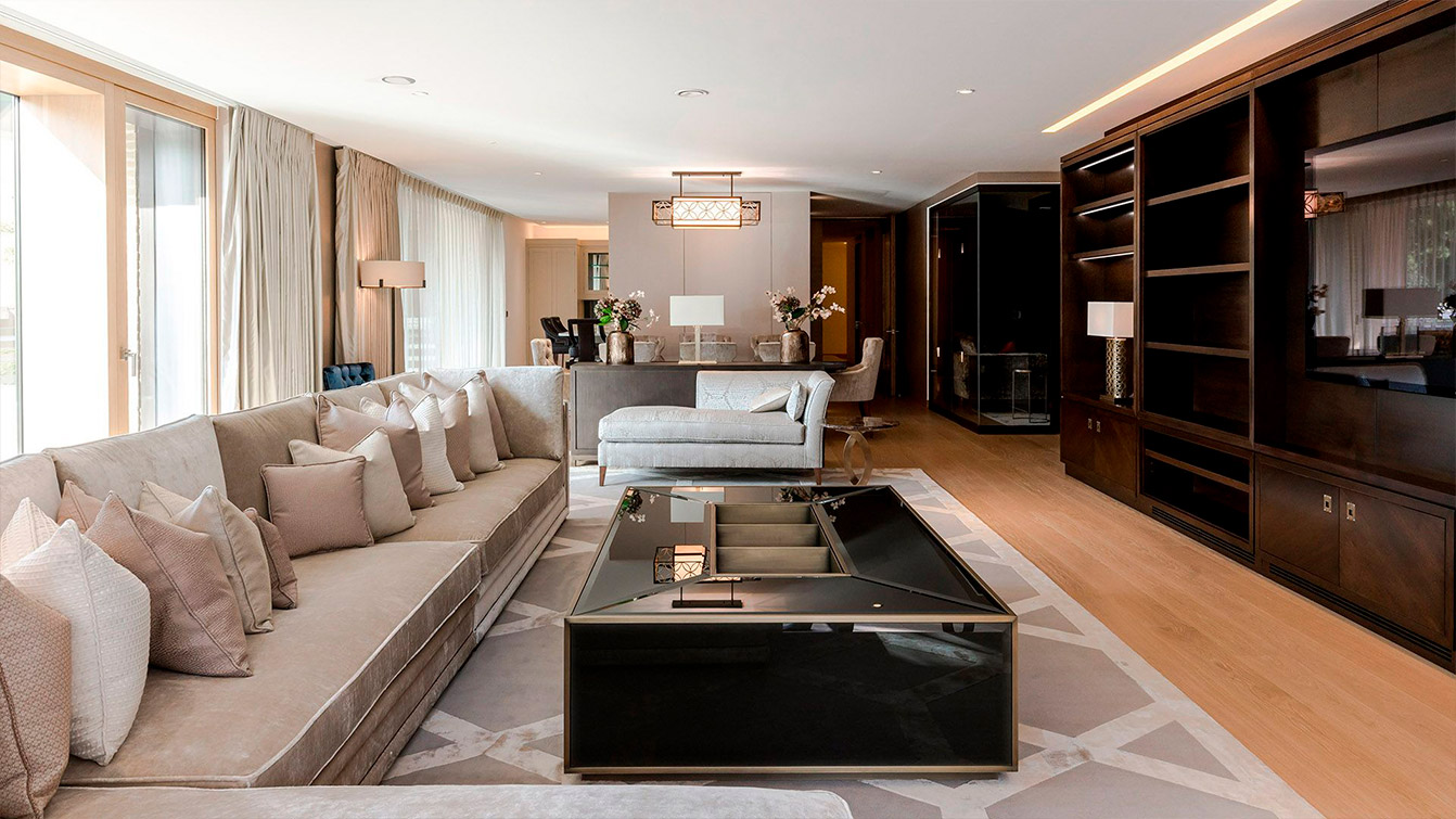 luv studio luxury architects london kensington apartment SQR 02 - LUV Studio - Architecture et design - Barcelone