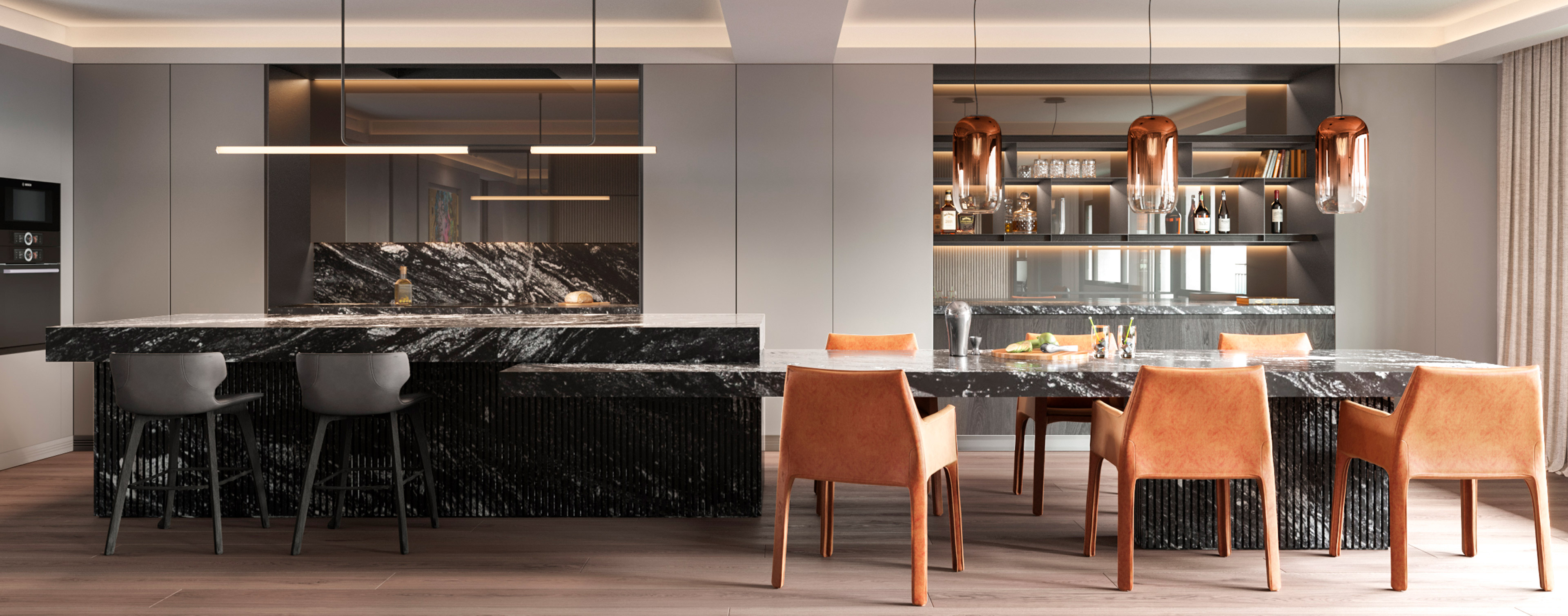 luv studio luxury architects madrid padilla apartment IMG 02 - LUV Studio - Architecture et design - Barcelone