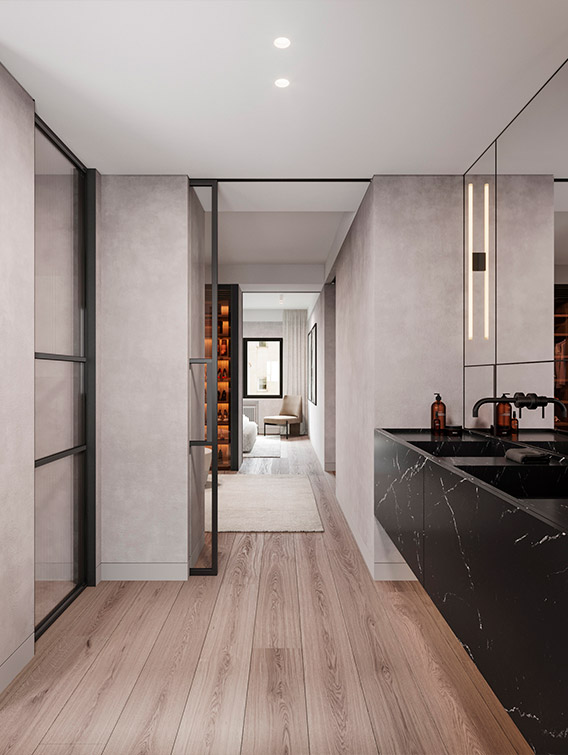 luv studio luxury architects madrid padilla apartment SLD 05 - LUV Studio - Arquitectura y diseño - Barcelona