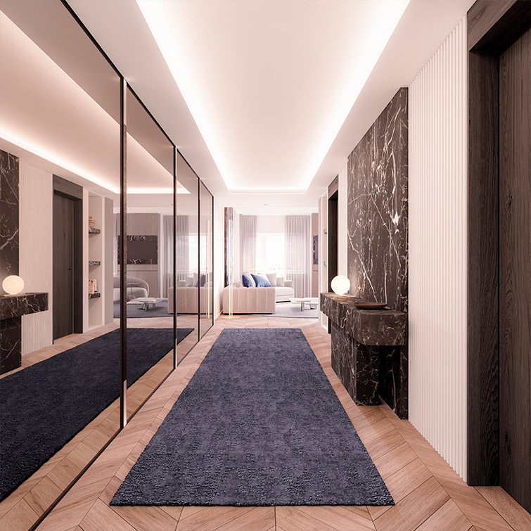 luv studio luxury architects madrid torre madrid apartment SLD 01 - Torre Madrid Apartment 