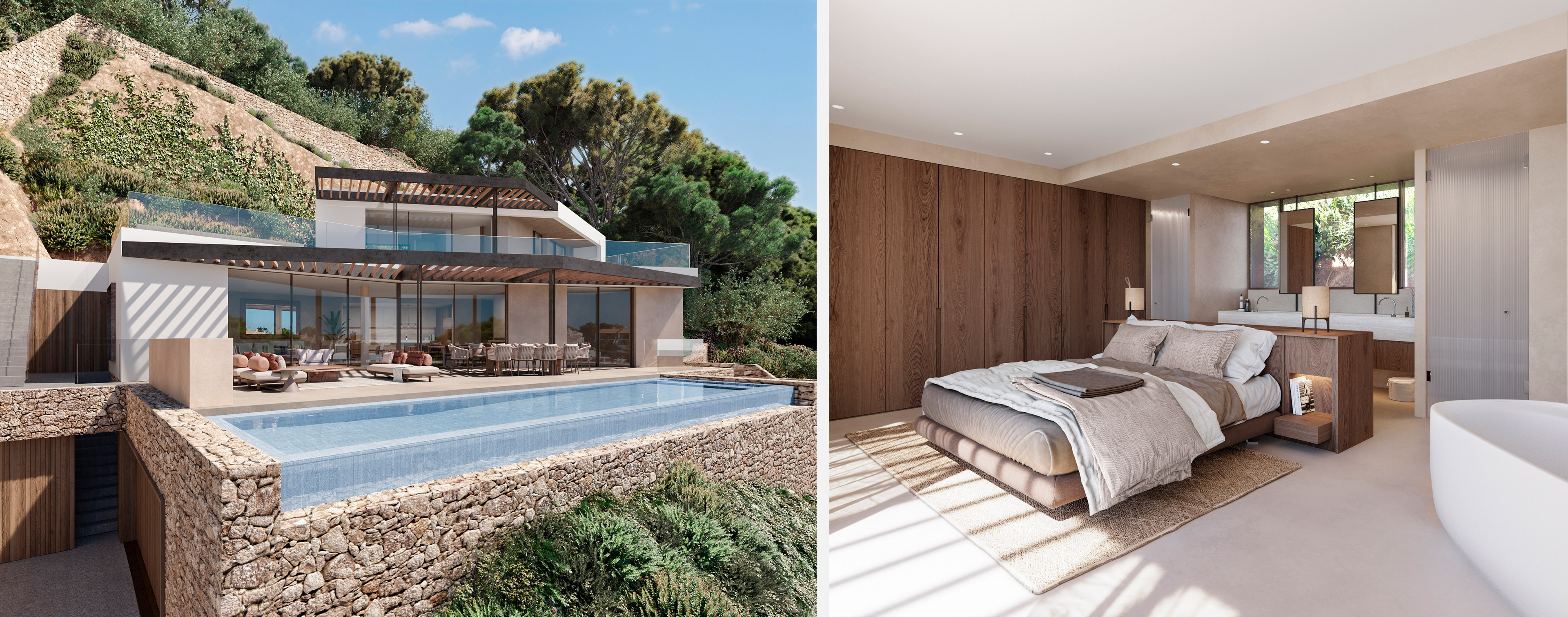 luv studio luxury architects menorca addaia house IMG 02 - Port Addaia Villa
