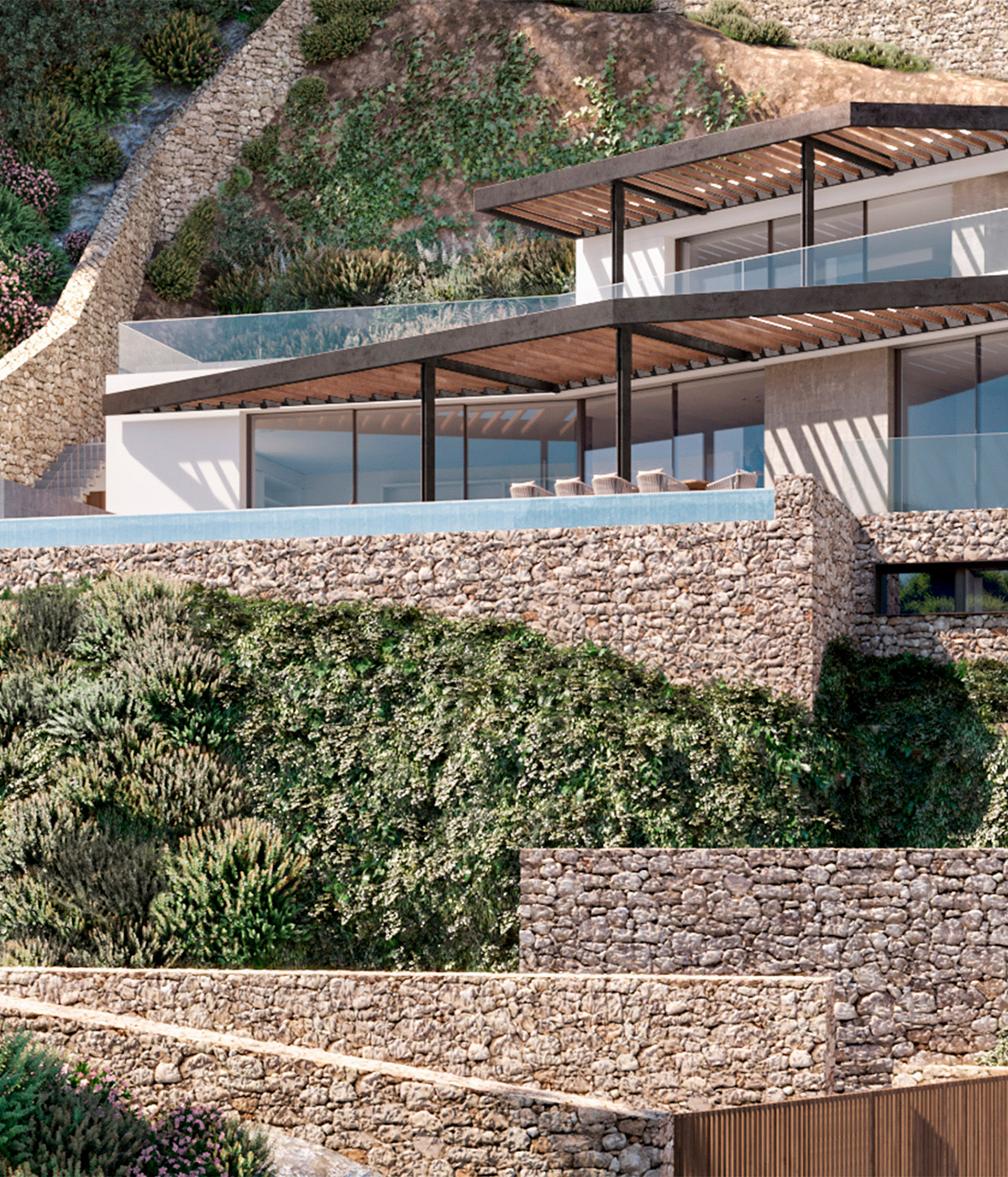 luv studio luxury architects menorca addaia house header mobile - Port Addaia Villa