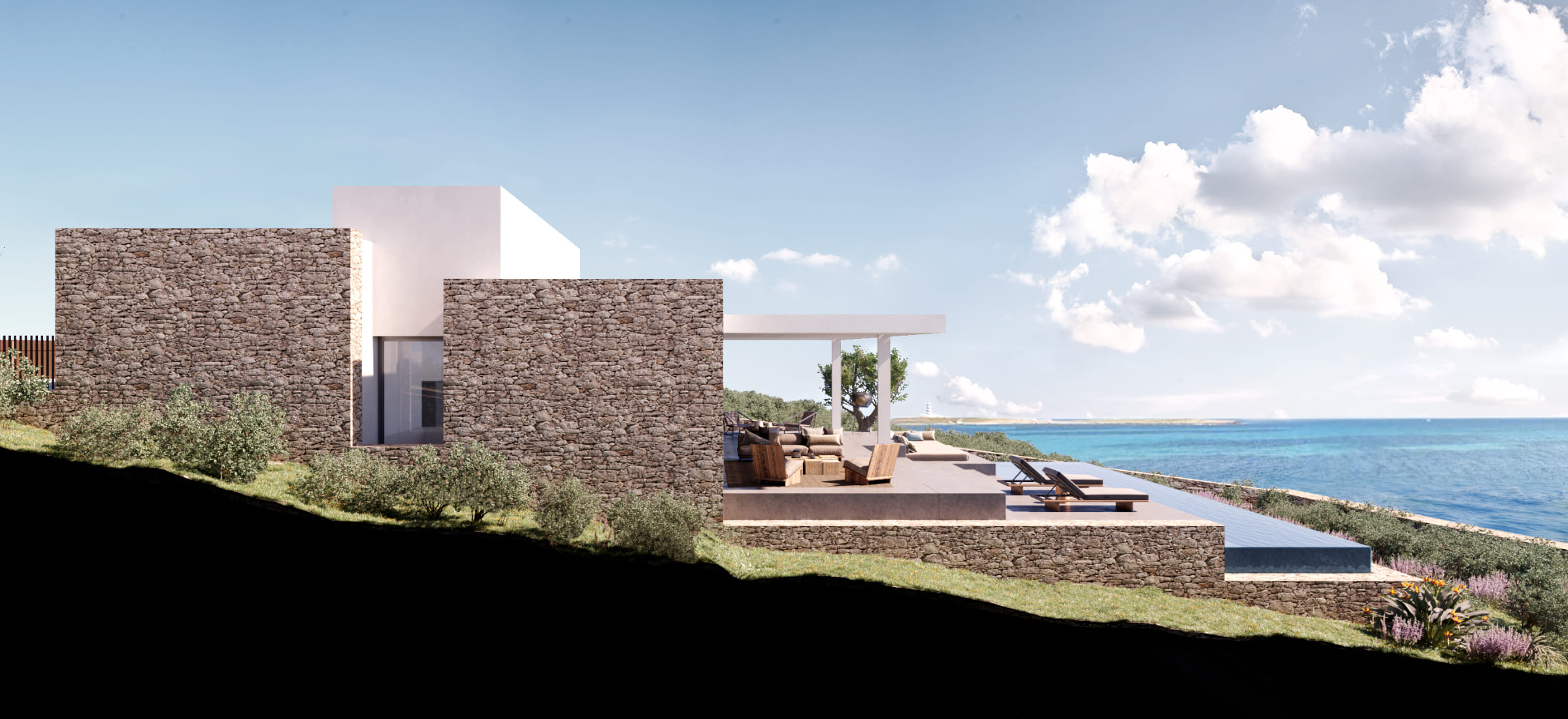 luv studio luxury architects menorca son ganxo house mar - LUV Studio - Architecture et design - Barcelone