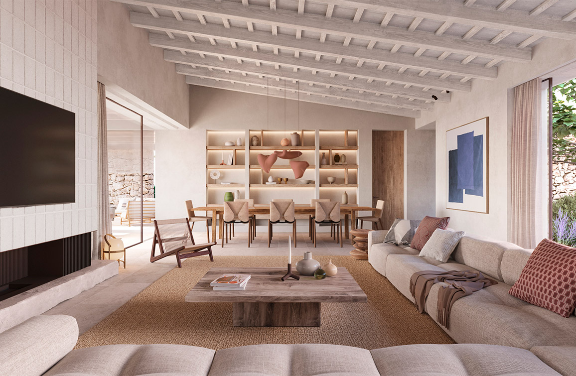 luv studio luxury architects menorca zafiro house SLD 01 - Binisafuller Villa