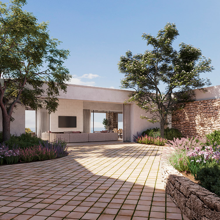 luv studio luxury architects menorca zafiro house SQR 02 - Binisafuller Villa