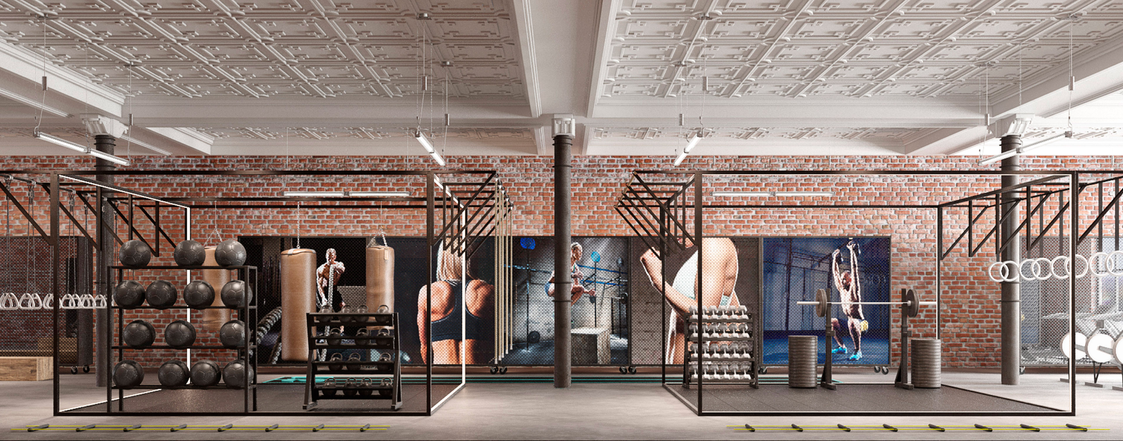 luv studio luxury architects new york fit house gym IMG 01 - LUV Studio - Arquitectura y diseño - Barcelona