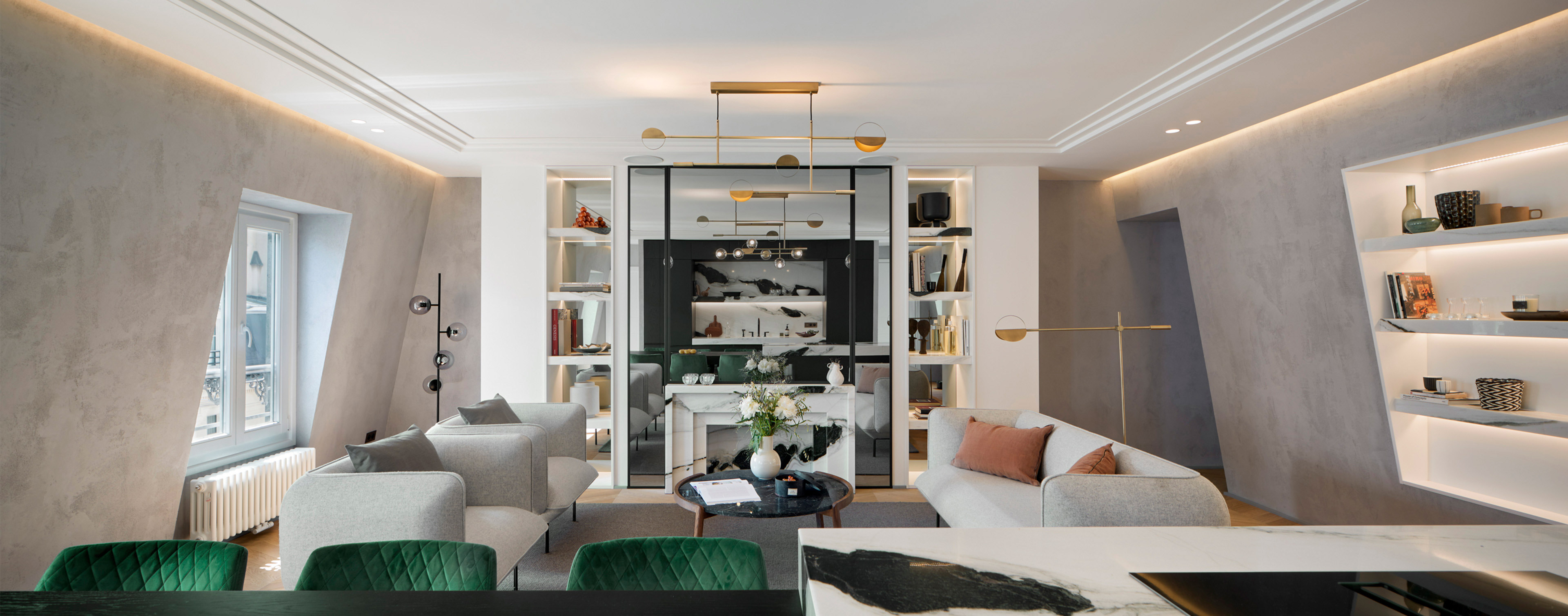 luv studio luxury architects paris chateaubriand apartment IMG 01 - LUV Studio - Arquitectura y diseño - Barcelona