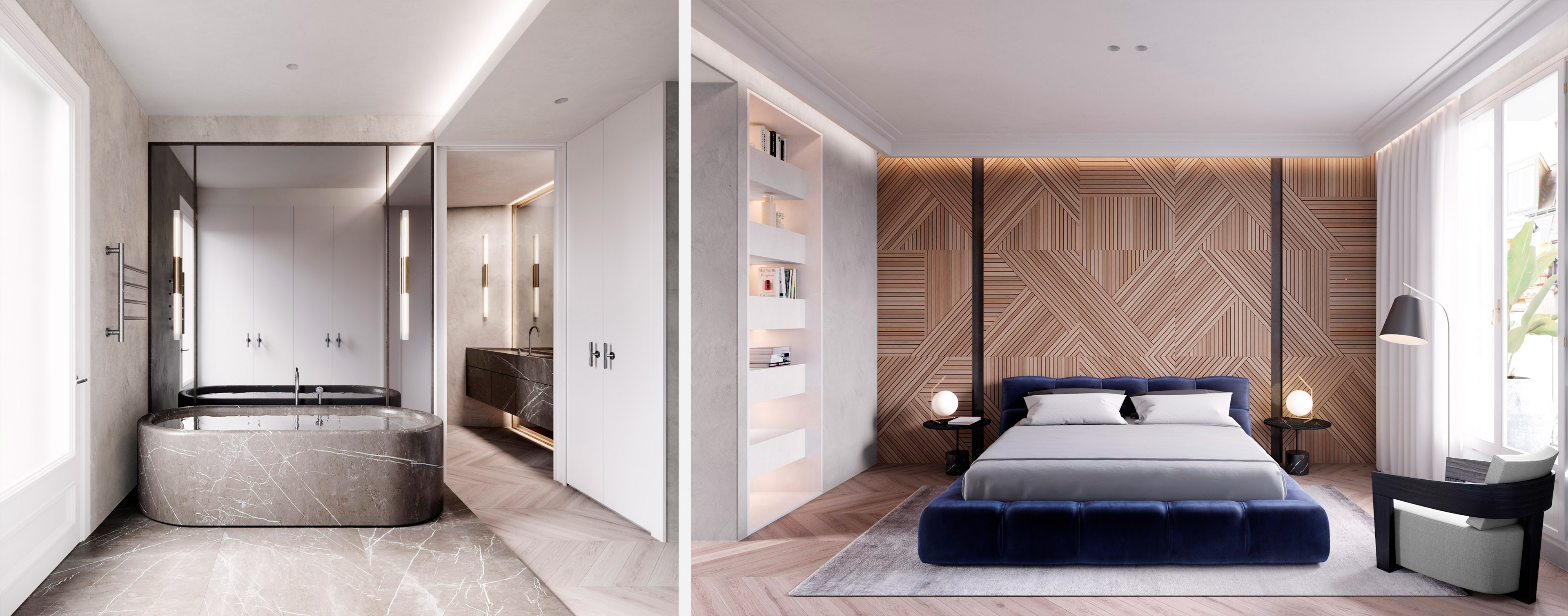 luv studio luxury architects paris rue oudinot apartment IMG 02 - Rue Oudinot Apartment