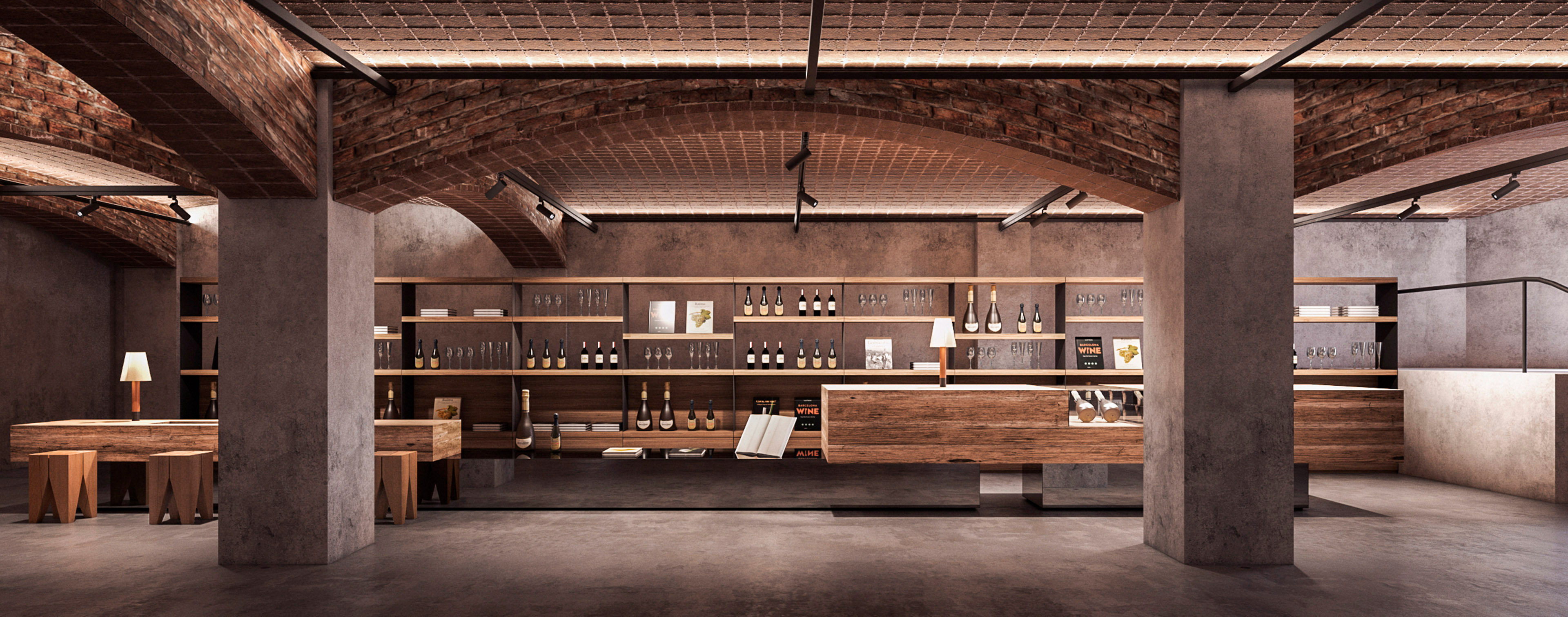 luv studio luxury architects santsadurni juve y camps winery IMG 01 - LUV Studio - Architecture et design - Barcelone