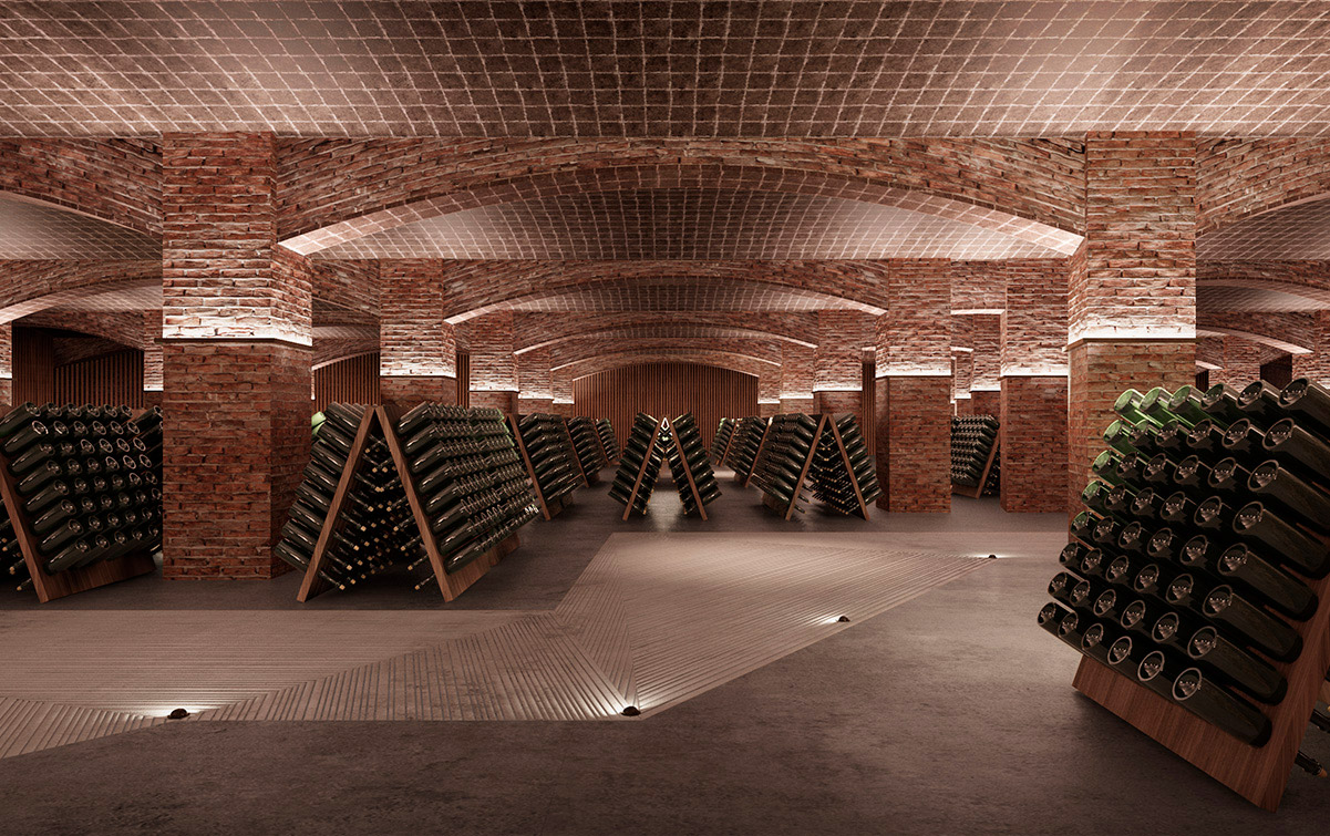 luv studio luxury architects santsadurni juve y camps winery SQR 02 - LUV Studio - Architecture & Design - Barcelona