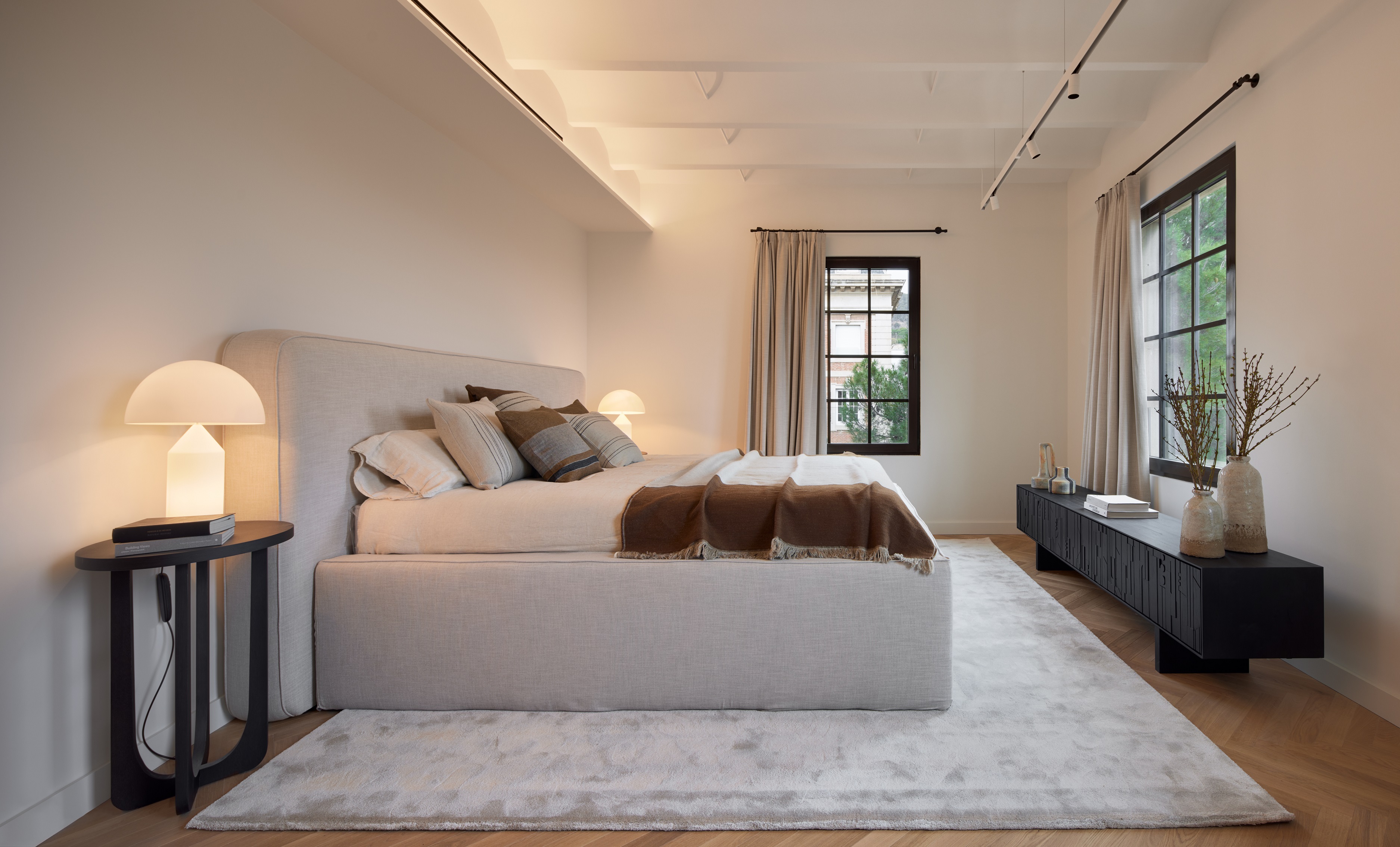 Pedralbes AV. Penthouse LUV Studio Master Bedroom 1 - LUV Studio - Architecture et design - Barcelone