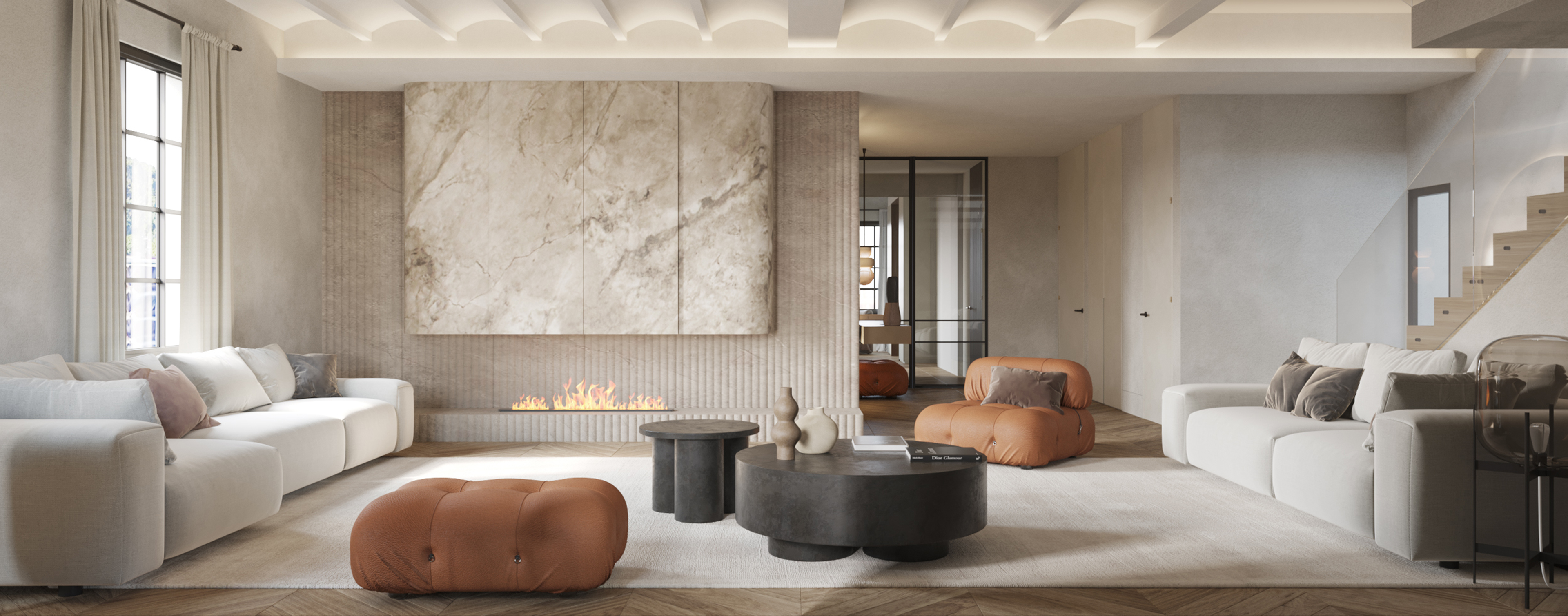 luv studio luxury architects barcelona pedralbes penthouse IMG 01 - LUV Studio - Architecture & Design - Barcelona