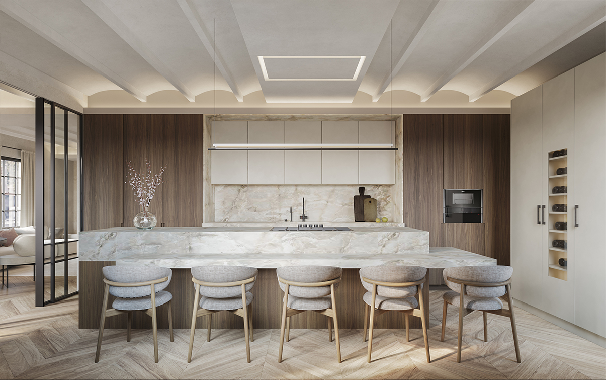 luv studio luxury architects barcelona pedralbes penthouse SLD 02 - LUV Studio - Arquitectura y diseño - Barcelona
