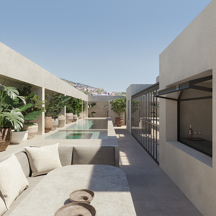 luv studio luxury architects barcelona pedralbes penthouse SLD 08 - LUV Studio - Architecture & Design - Barcelona