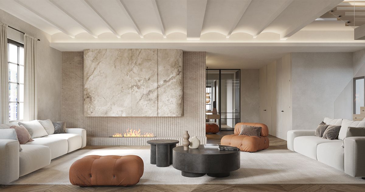 luv studio luxury architects barcelona pedralbes penthouse TH o - LUV Studio - Arquitectura y diseño - Barcelona