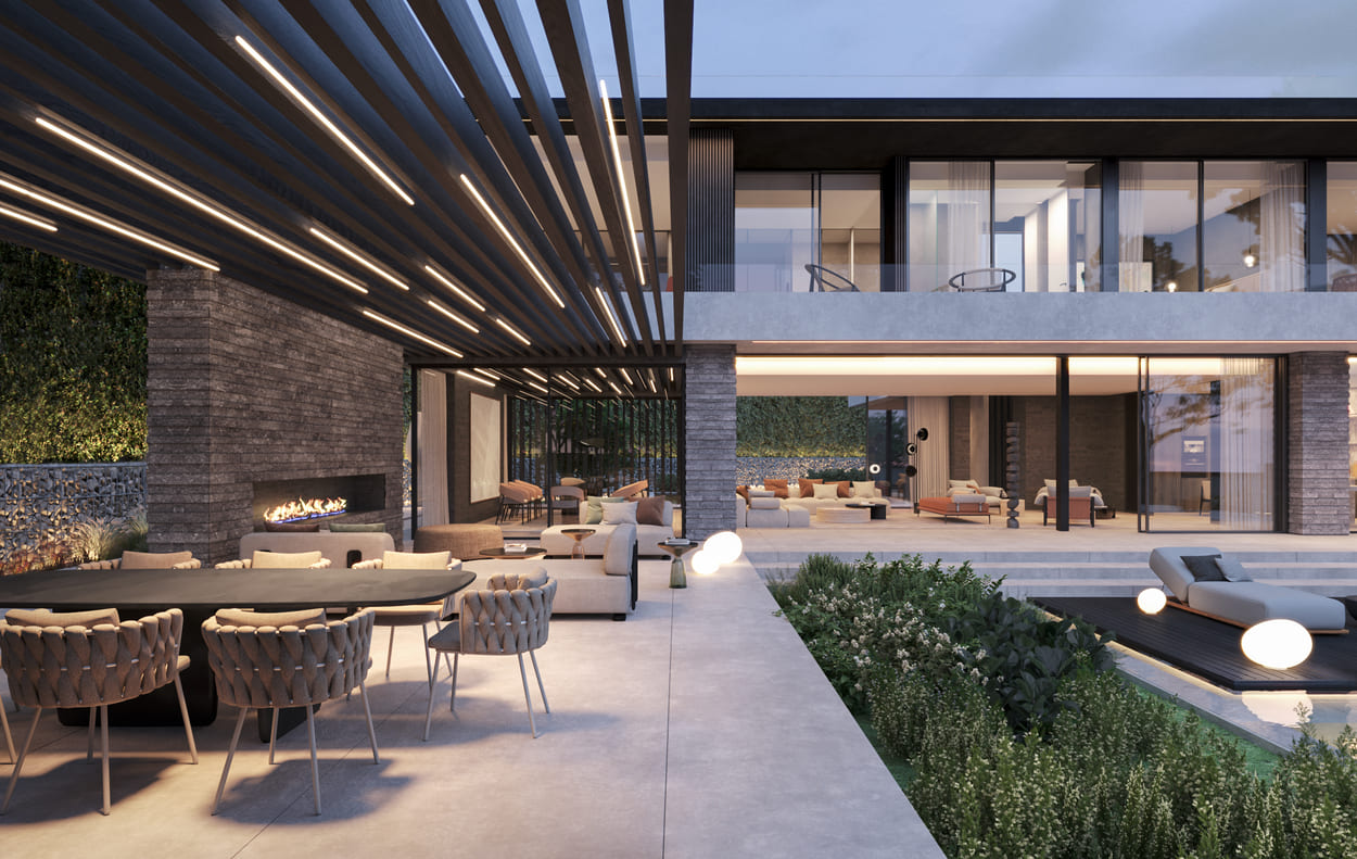 luv studio albarran ext porch far - LUV Studio - Architecture & Design - Barcelona
