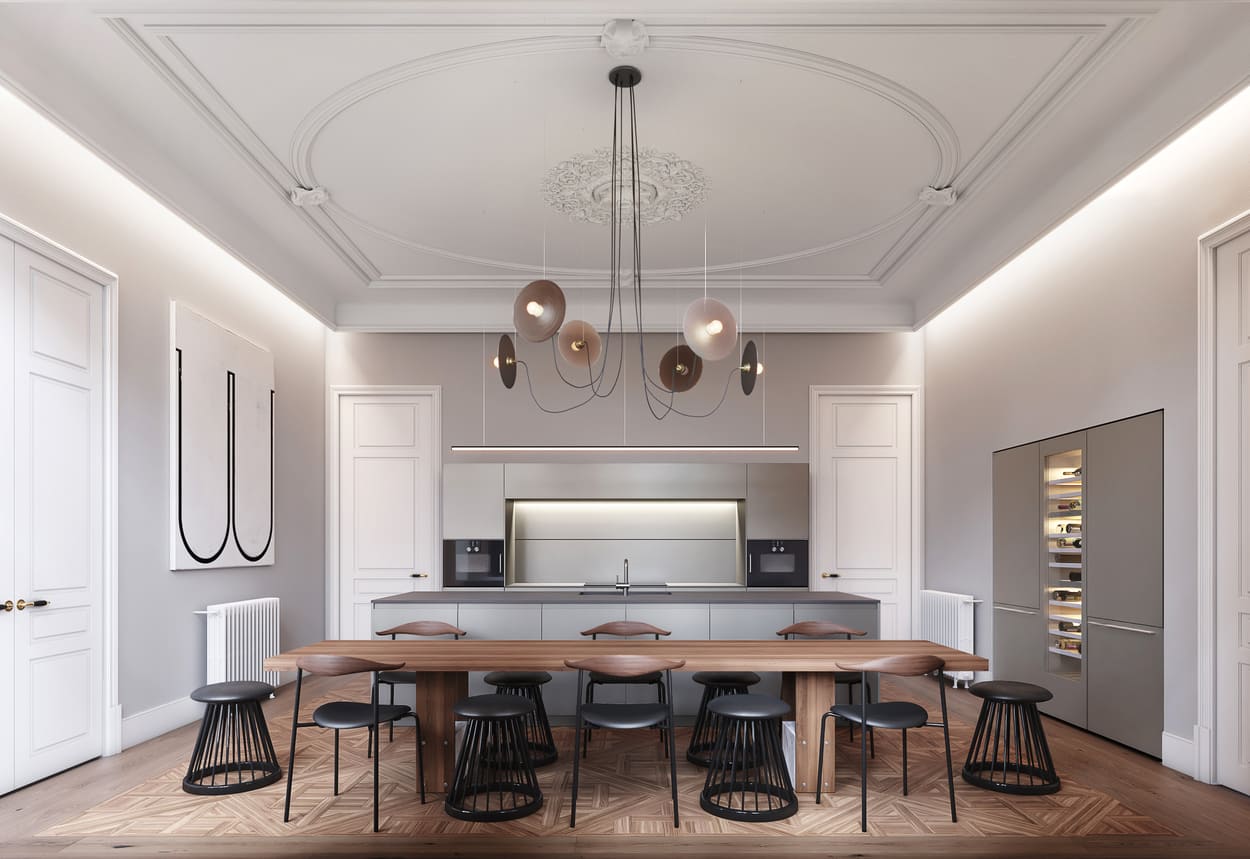luv studio casa bures kitchen - LUV Studio - Arquitectura y diseño - Barcelona