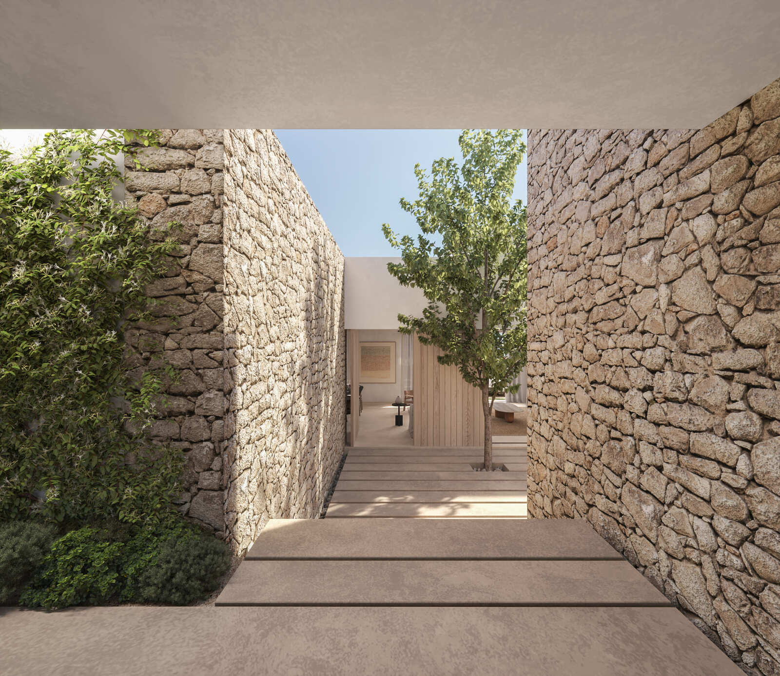 22 08 Binidali Arad...Ext Access - LUV Studio - Architecture & Design - Barcelona